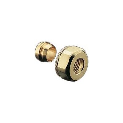 Accoppiatura in rame nichelato Oventrop - 12mm Accoppiatura in rame nichelato Oventrop - 12mm