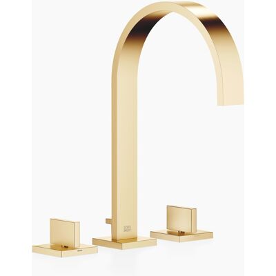 Dornbracht MEM Rubinetto lavabo tre fori - Ottone spazzolato Dornbracht MEM Rubinetto lavabo tre fori - Ottone spazzolato