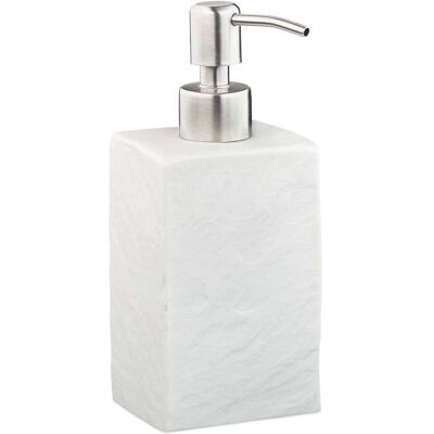 HELLOSHOP26 Dosatore Di Sapone Liquido Quadrato Di Forma Elegante Per Bagno 17,5 X 7,5 X 8 Cm In Poliresina Grigia 130009159 HELLOSHOP26 Dosatore Di Sapone Liquido Quadrato Di Forma Elegante Per Bagno 17,5 X 7,5 X 8 Cm In Poliresina Grigia 130009159