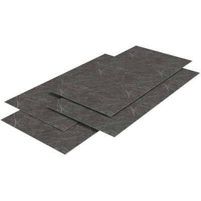 HELLOSHOP26 Set Di 4 Pannelli Da Parete Decorativi 120 X 60 Cm Marmo Nero 030010659 HELLOSHOP26 Set Di 4 Pannelli Da Parete Decorativi 120 X 60 Cm Marmo Nero 030010659