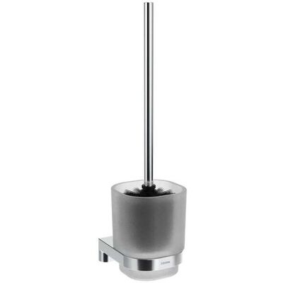 RAVAK Chrome - Scopino Wc A Parete Con Supporto, Vetro/cromo X07p1371 RAVAK Chrome - Scopino Wc A Parete Con Supporto, Vetro/cromo X07p1371