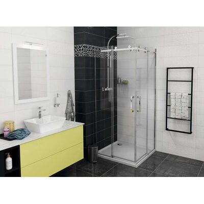 GELCO Dragon - Box Doccia 110x110 Cm, Vetro Trasparente/cromo Gd4211gd4211 GELCO Dragon - Box Doccia 110x110 Cm, Vetro Trasparente/cromo Gd4211gd4211