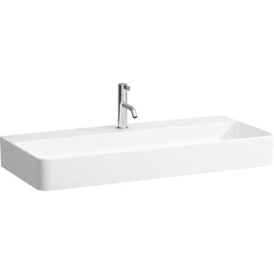 LAUFEN Val Lavabo, Encastré, 1 Trou Pour Robinet, Sans - LAUFEN Val Lavabo, Encastré, 1 Trou Pour Robinet, Sans -