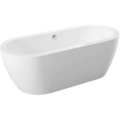 POLYSAN - Vasca Da Bagno Freestanding Samira 173x78 Cm, Bianca 68648 POLYSAN - Vasca Da Bagno Freestanding Samira 173x78 Cm, Bianca 68648