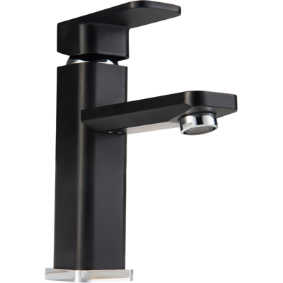 Bernstein Miscelatore Monocommando Per Lavabo 1233cb Cromo/nero Bernstein Miscelatore Monocommando Per Lavabo 1233cb Cromo/nero