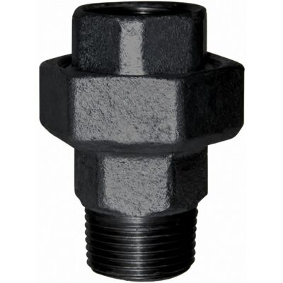 CODITAL Cono Dritto Di Unione, 20x27, Maschio Femmina Nero CODITAL Cono Dritto Di Unione, 20x27, Maschio Femmina Nero