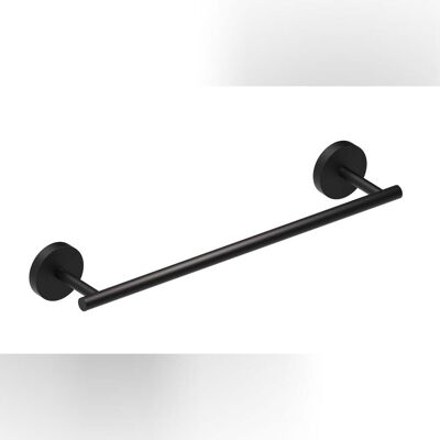 METAFORM Porta Asciugamani 30 Cm Modello Class Black METAFORM Porta Asciugamani 30 Cm Modello Class Black