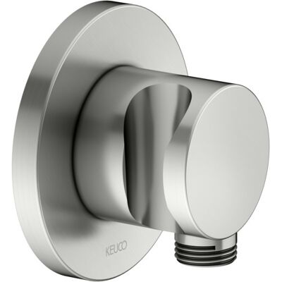 KEUCO Raccord De Flexible Avec Support De Douche, Rosace Ronde, KEUCO Raccord De Flexible Avec Support De Douche, Rosace Ronde,