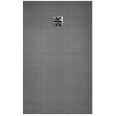 AURLANE Piatto Doccia Da Rivestire 120x80 Cm Con Scarico Orizzontale - Griglia Cromata AURLANE Piatto Doccia Da Rivestire 120x80 Cm Con Scarico Orizzontale - Griglia Cromata