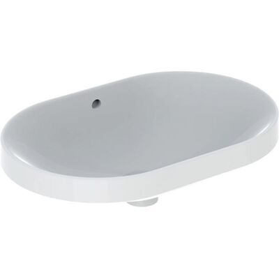 Keramag Modello 500.729.00.2 - Lavabo da incasso ellittico compatto Keramag Modello 500.729.00.2 - Lavabo da incasso ellittico compatto