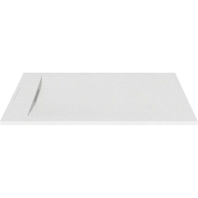 Unique Piatto Doccia Extra-piatto Da Appoggio O Da Incasso Rifilabile In Resina Smc Bianco Opaco 120 X 90 Cm - Tarposa Unique Piatto Doccia Extra-piatto Da Appoggio O Da Incasso Rifilabile In Resina Smc Bianco Opaco 120 X 90 Cm - Tarposa