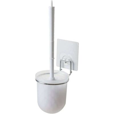 COMPACTOR - Bestlock Magic - Scopino A Parete Con Supporto, Bianco/cromo Ran6859 COMPACTOR - Bestlock Magic - Scopino A Parete Con Supporto, Bianco/cromo Ran6859