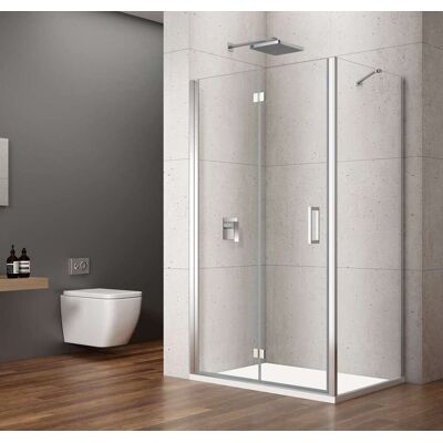 GELCO Loro - Box Doccia 90x90 Cm, Vetro Trasparente/cromo Gn4590-04 GELCO Loro - Box Doccia 90x90 Cm, Vetro Trasparente/cromo Gn4590-04