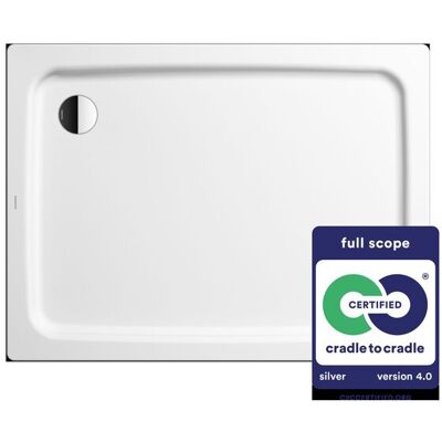 Kaldewei Piatto doccia 421 - Antiscivolo, 100x120cm, Bianco Kaldewei Piatto doccia 421 - Antiscivolo, 100x120cm, Bianco