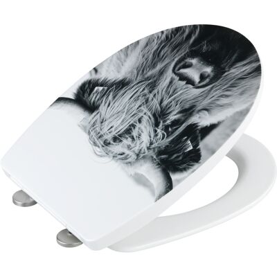 Wenko Sedile Wc Yak Con Superficie Lucida, Realizzato In Termoplastico Resistente Alla Rottura, Multicolore, Termoplastico Multicolore, Acciaio Inossidabile Opaco Argento, Acciaio Inossidabile Opaco A - Wenko Sedile Wc Yak Con Superficie Lucida, Realizzato In Termoplastico Resistente Alla Rottura, Multicolore, Termoplastico Multicolore, Acciaio Inossidabile Opaco Argento, Acciaio Inossidabile Opaco A -