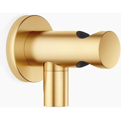 Codo di raccordo a parete Dornbracht - Ottone spazzolato - Sicurezza contro il riflusso Codo di raccordo a parete Dornbracht - Ottone spazzolato - Sicurezza contro il riflusso