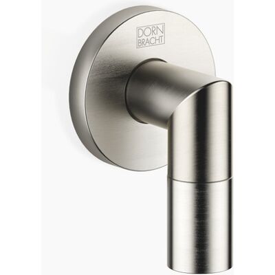Codo da parete Dornbracht - Platino spazzolato - Uscita doccia 3/8" - Sicuro contro reflusso Codo da parete Dornbracht - Platino spazzolato - Uscita doccia 3/8" - Sicuro contro reflusso