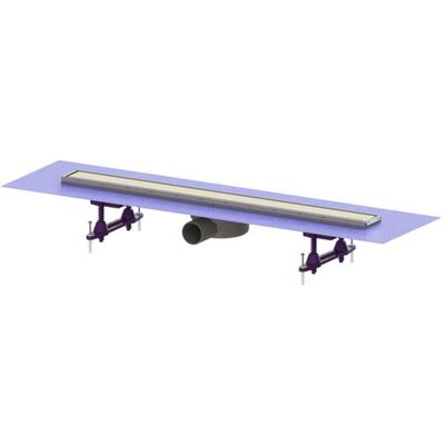 Scarico doccia Kessel - 850mm Uscita laterale Acciaio inox Scarico doccia Kessel - 850mm Uscita laterale Acciaio inox