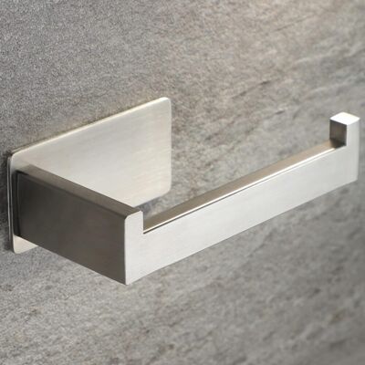 Zone Portarotolo Di Carta Igienica, Portarotolo Di Carta Igienica In Acciaio Inox Senza Foratura Per Bagno 1 Pezzo (argento) Zone Portarotolo Di Carta Igienica, Portarotolo Di Carta Igienica In Acciaio Inox Senza Foratura Per Bagno 1 Pezzo (argento)