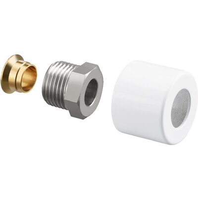 OVENTROP Set Raccordi 1/2 Bianco X15 OVENTROP Set Raccordi 1/2 Bianco X15