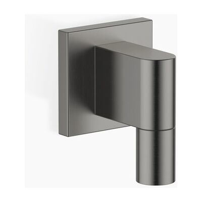 Codino di collegamento a parete Dornbracht - Platino scuro opaco, uscita doccia 3/8", rosetta 60x60 mm, connessione 1/2", sicurezza contro il riflusso Codino di collegamento a parete Dornbracht - Platino scuro opaco, uscita doccia 3/8", rosetta 60x60 mm, connessione 1/2", sicurezza contro il riflusso