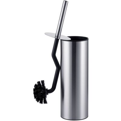 RELAXDAYS Scopino Wc, Con Spazzola Per Bordo, Paraspruzzi, Igienico, Portascopino, Inox, Argento RELAXDAYS Scopino Wc, Con Spazzola Per Bordo, Paraspruzzi, Igienico, Portascopino, Inox, Argento