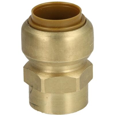 LE SANITAIRE Connettore di passaggio in ottone - 35mm x 1/4" - Pronto per acqua LE SANITAIRE Connettore di passaggio in ottone - 35mm x 1/4" - Pronto per acqua