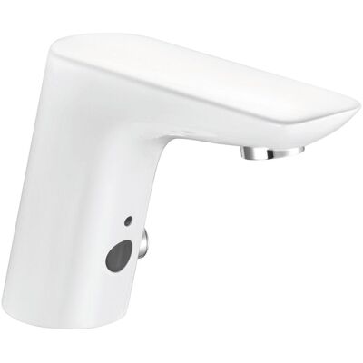 Rubinetto infrarossi Kludi Balance per lavabo - Resistente a vandalismo, Elettrico, Max 65°C Rubinetto infrarossi Kludi Balance per lavabo - Resistente a vandalismo, Elettrico, Max 65°C