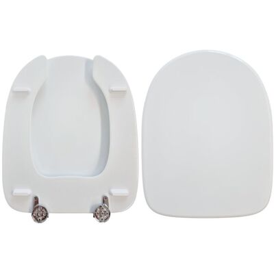 AZZURRA Copriwater Disabile Compatibile In Poliestere Bianco AZZURRA Copriwater Disabile Compatibile In Poliestere Bianco