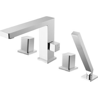Bernstein - Miscelatore Per Bordo Vasca A 4 Fori 6081c Bernstein - Miscelatore Per Bordo Vasca A 4 Fori 6081c