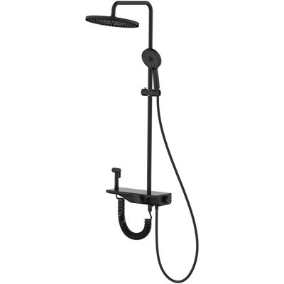 AQUASANIT Colonna Doccia 3 Getti Con Deviatore 4 Vie Con Mensola Con Idroscopino AQUASANIT Colonna Doccia 3 Getti Con Deviatore 4 Vie Con Mensola Con Idroscopino