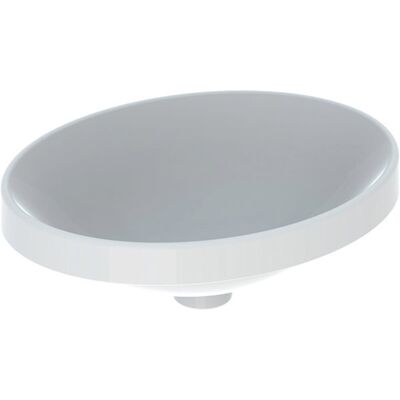Lavabo da incasso Geberit VariForm Ovale - Senza foro rubinetto Lavabo da incasso Geberit VariForm Ovale - Senza foro rubinetto