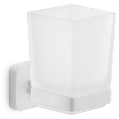 VDS Gedy Tonga Portaspazzolino Bianco Matt VDS Gedy Tonga Portaspazzolino Bianco Matt