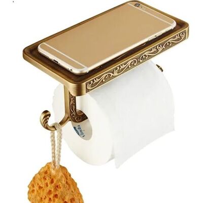 OEM Portarotolo Da Parete Cromato/oro, Supporto Per Telefono, Accessori Per Il Bagno, Accessori Per Wc OEM Portarotolo Da Parete Cromato/oro, Supporto Per Telefono, Accessori Per Il Bagno, Accessori Per Wc