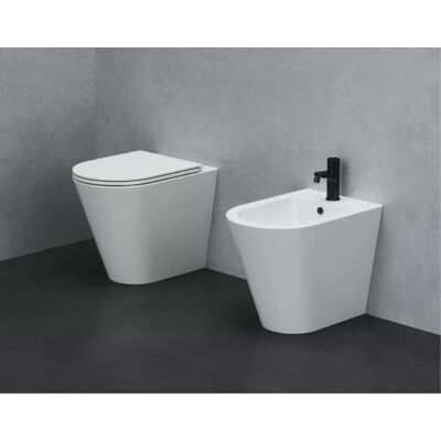 AZZURRA Sanitori Forma Filomuro Vortice Copriwater Slim Soft-close AZZURRA Sanitori Forma Filomuro Vortice Copriwater Slim Soft-close