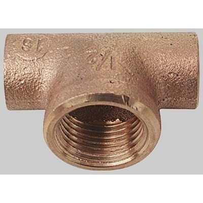Made in Italy Tee Bronzo Femmina A Saldare Femmina - 22 X 3/4 X 22 Made in Italy Tee Bronzo Femmina A Saldare Femmina - 22 X 3/4 X 22