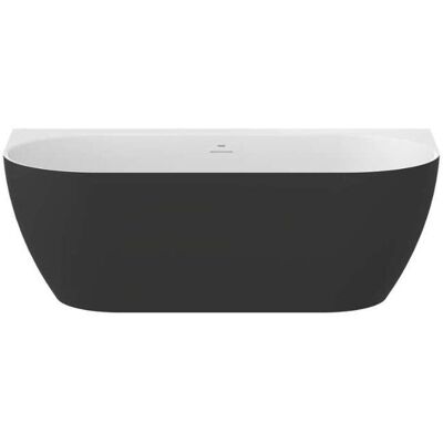 RAVAK Freedom Wall Tec - Vasca Da Bagno 170x87 Cm, Bianco/nero Ce31700000 RAVAK Freedom Wall Tec - Vasca Da Bagno 170x87 Cm, Bianco/nero Ce31700000