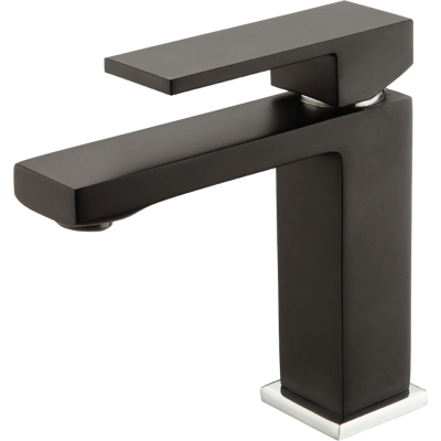 ESSEBAGNO Fangolo Miscelatore Basso Nero Per Lavabo ESSEBAGNO Fangolo Miscelatore Basso Nero Per Lavabo