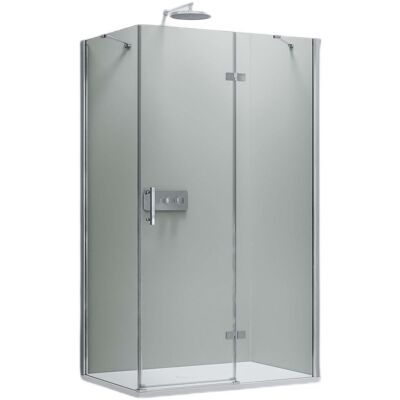 Bernstein Box Doccia Con Rivestimento Nano - Vetro Trasparente 8 Mm - Dx403 - Dimensioni Selezionabili Installazione A Destra, 90cm, 90cm Bernstein Box Doccia Con Rivestimento Nano - Vetro Trasparente 8 Mm - Dx403 - Dimensioni Selezionabili Installazione A Destra, 90cm, 90cm