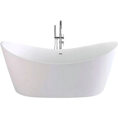 REA Vasca Da Bagno Freestanding Ferrano 150 Con Copritappo Rame Cromo REA Vasca Da Bagno Freestanding Ferrano 150 Con Copritappo Rame Cromo