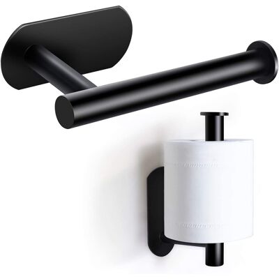 Zone Portarotolo Di Carta Igienica Con Maniglia Di Scarico, Portarotolo Di Carta Igienica Di Alta Qualità Senza Foratura, Portarotolo Di Carta Igienica A Parete In Acciaio Inox Per Cucina E Bagno, 1 Pezzo Zone Portarotolo Di Carta Igienica Con Maniglia Di Scarico, Portarotolo Di Carta Igienica Di Alta Qualità Senza Foratura, Portarotolo Di Carta Igienica A Parete In Acciaio Inox Per Cucina E Bagno, 1 Pezzo