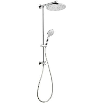 CISAL Colonna Doccia Con Doccetta E Soffione Cromato In Abs Dsz7801021 CISAL Colonna Doccia Con Doccetta E Soffione Cromato In Abs Dsz7801021