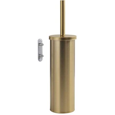 KIAMAMI VALENTINA Scopino Wc Da Muro In Acciaio Inox Oro Matt Ginestra KIAMAMI VALENTINA Scopino Wc Da Muro In Acciaio Inox Oro Matt Ginestra