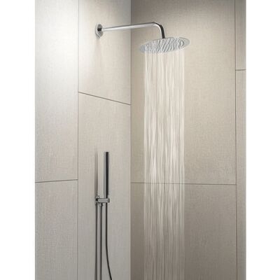 MARCA Set Doccia Gedy Con Soffione Tondo Diam. 25 Cm Cromo, Doccetta E Braccio High Pro Star 06 MARCA Set Doccia Gedy Con Soffione Tondo Diam. 25 Cm Cromo, Doccetta E Braccio High Pro Star 06