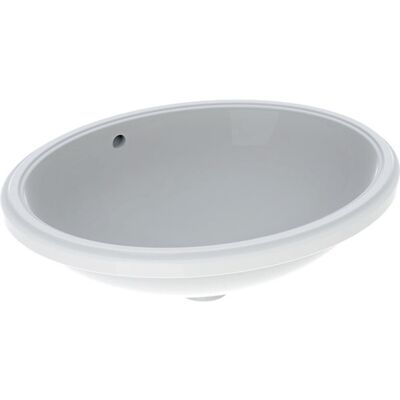 Lavabo sotto incasso ovalato VariForm - 500x400mm - Bianco Lavabo sotto incasso ovalato VariForm - 500x400mm - Bianco