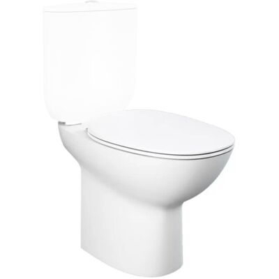 RAK CERAMICS Vaso Monoblocco Rimless Morning Con Scarico A Muro RAK CERAMICS Vaso Monoblocco Rimless Morning Con Scarico A Muro