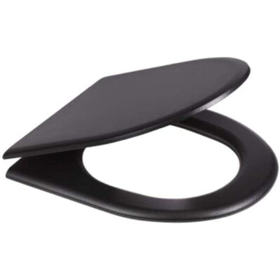 SANELA 31C Sedile WC in acciaio inox - Antivandalo, nero SANELA 31C Sedile WC in acciaio inox - Antivandalo, nero