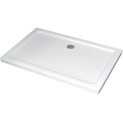 Bernstein - Piatto Doccia Rettangolo - 120 X 80 Cm E Piletta Di Scarico Bernstein - Piatto Doccia Rettangolo - 120 X 80 Cm E Piletta Di Scarico