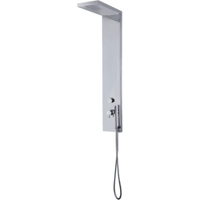 ESSEBAGNO Essekadra Pannello Doccia Meccanico Cromo ESSEBAGNO Essekadra Pannello Doccia Meccanico Cromo