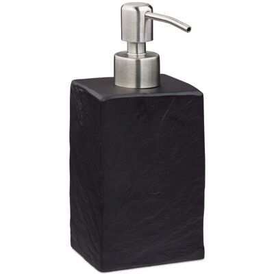 HELLOSHOP26 Dispenser Di Sapone Liquido Quadrato Forma Elegante Bagno 17,5 X 7,5 X 8 Cm In Poliresina Grigio 130009158 HELLOSHOP26 Dispenser Di Sapone Liquido Quadrato Forma Elegante Bagno 17,5 X 7,5 X 8 Cm In Poliresina Grigio 130009158